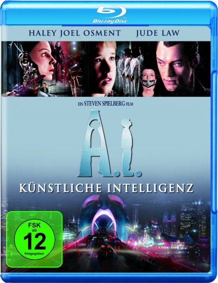 A.I. de Steven Spielberg en octobre en Blu-ray allemand