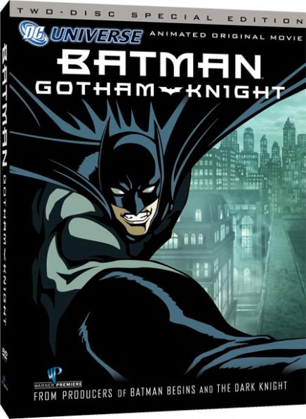Tout sur Batman - Gotham Knight en DVD et Blu-ray