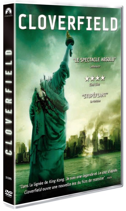 Exclusif ! Cloverfield, visuels DVD et Blu-Ray français