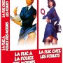 Coffret 2 DVD : La Flic à la Police des Mœurs - La Flic chez les Poulets - Jaquette du 04/12/2007