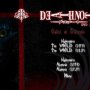 Death Note - Box 1 (édition collector) - Menu DVD du 01/07/2008 Death Note - Box 1 (édition collector) - Menu DVD du 01/07/2008