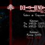Death Note - Box 1 - Menu DVD du 01/07/2008