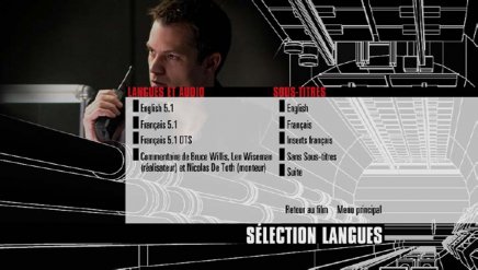 Exclusif : Die Hard 4 &ndash; les menus
