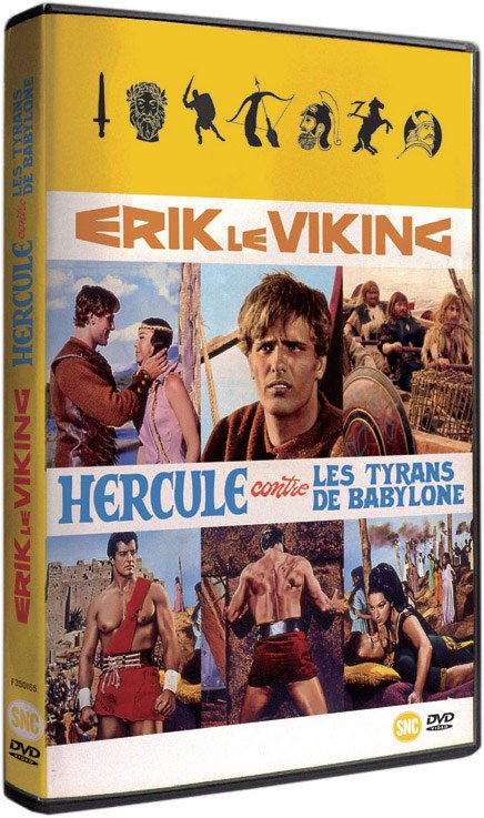 Test DVD Test DVD Erik le viking + Hercule contre les tyrans de Babylone
