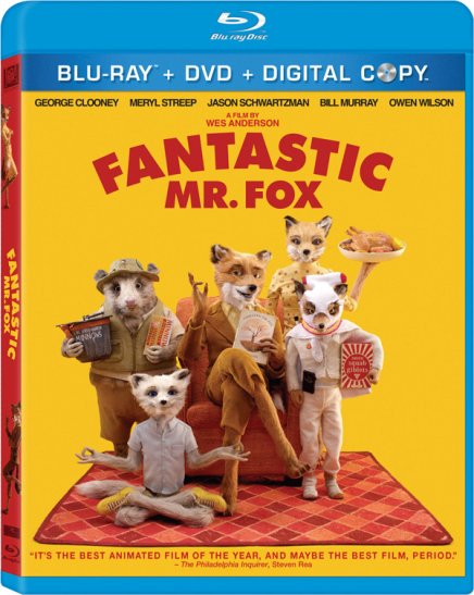 Tout sur les DVD et Blu-ray américains de Fantastic Mr. Fox de Wes Anderson