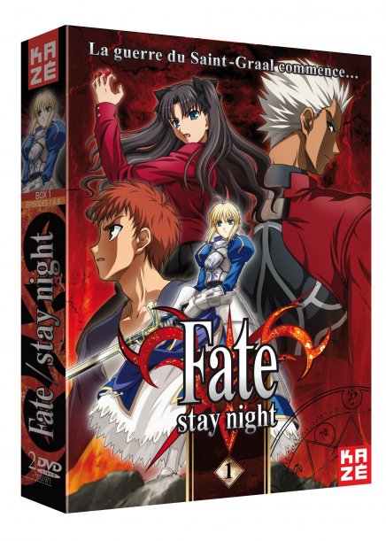 Test DVD Fate/Stay Night - Box 1