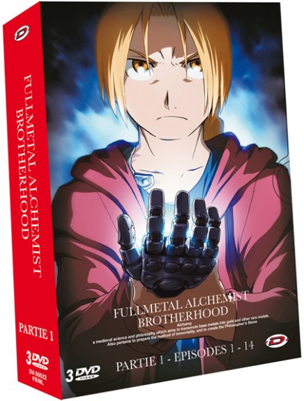 Tout sur Fullmetal Alchemist Brotherhood en DVD