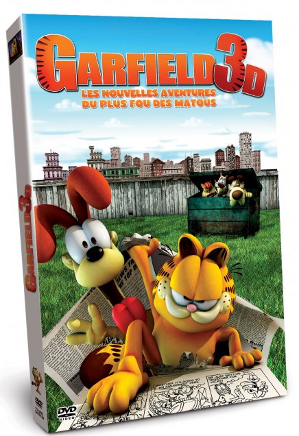 Garfield 3D en DVD