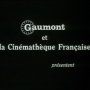 Gaumont : Le cinéma premier (vol 1) - Menu DVD du 21/05/2008