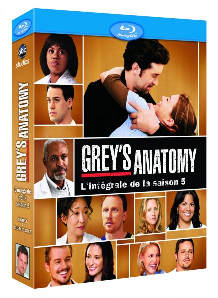 Grey's Anatomy Saison 5 en DVD et blu-ray Grey's Anatomy Saison 5 en DVD et blu-ray