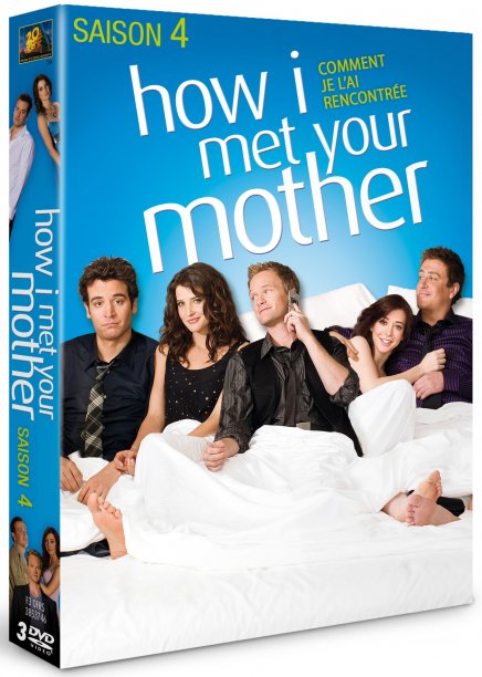 Visuel du DVD de la saison 4 de How I Met Your Mother
