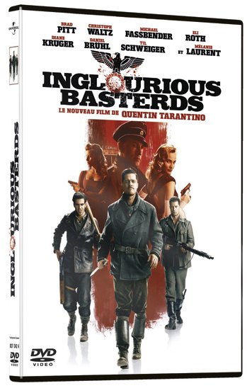 Visuels et spécifications techniques des DVD et Blu-Ray d'Inglourious Basterds Visuels et spécifications techniques des DVD et Blu-Ray d'Inglourious Basterds