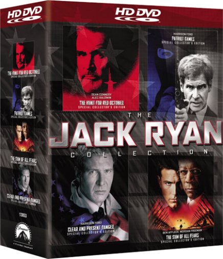 Coffret Jack Ryan HD-DVD : Une jaquette mensongère