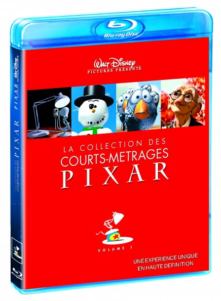Les courts métrages Pixar en DVD et Blu-Ray