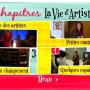La Vie d'artiste - Menu DVD du 12/03/2008