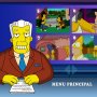 Les Simpson, le film - Menu DVD du 26/11/2007