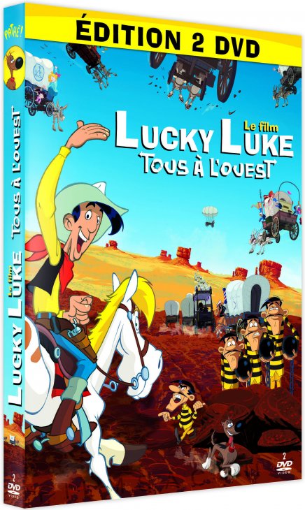 Test DVD Tous à l'Ouest : une aventure de Lucky Luke