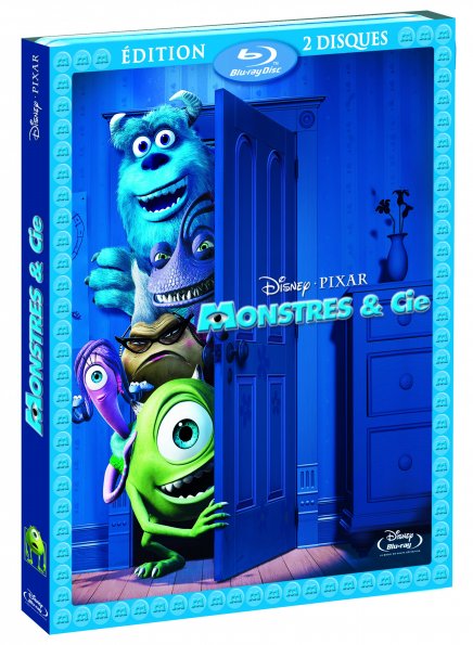 blu-ray monstres et compagnie