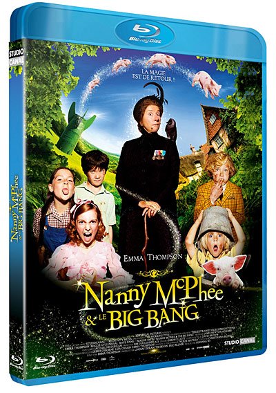 Test Blu-ray du film Nanny McPhee et le Big Bang