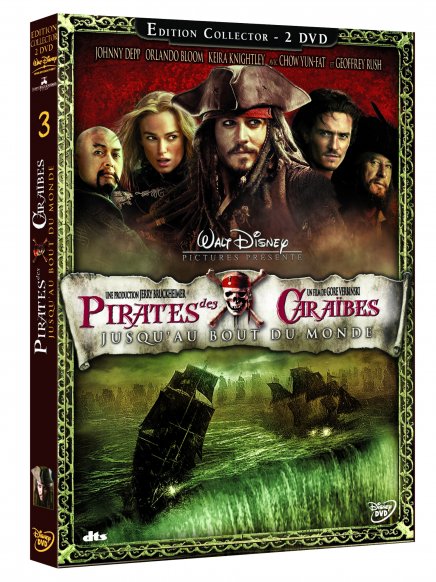 Pirates des caraibes 3 en Blu-Ray