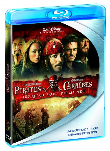 Pirates des caraibes 3 en Blu-Ray