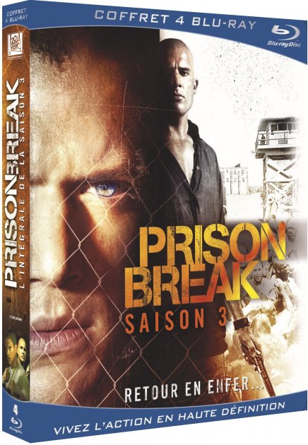 Prison Break Saison 3 – Blu-Ray