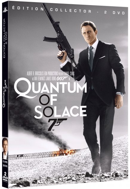 Test DVD Quantum of Solace – Edition collector