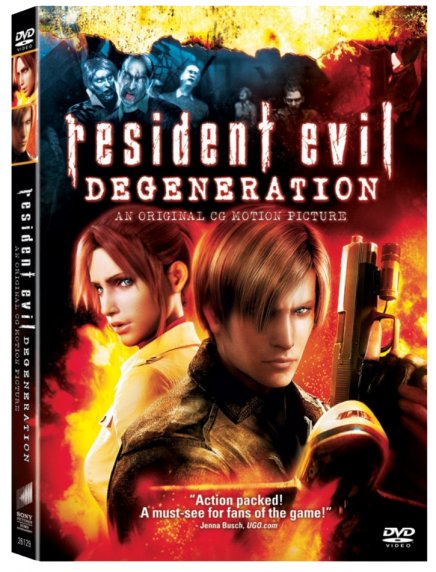 Resident Evil Degeneration en Blu-ray et DVD