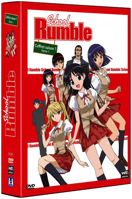 School Rumble très bientôt en DVD : date et visuel