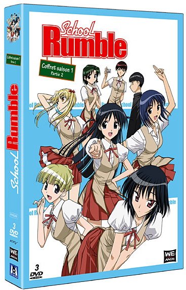 Test DVD School Rumble - Coffret 2