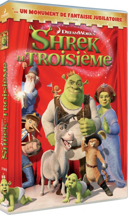 Shrek 3 en DVD : plus d'info en DVD : plus d'info