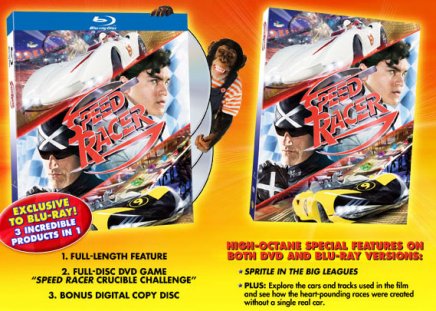 Speed Racer hallucine en DVD et Blu-Ray