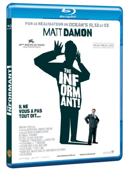 The Informant ! de Steven Soderbergh en DVD et Blu-ray