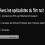 Traquenard - Menu DVD du 13/11/2007