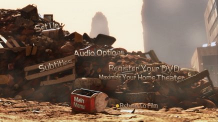 Wall-E : les menus du disque américain ! Wall-E : les menus du disque américain !