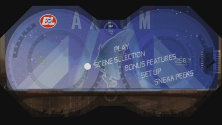 Wall-E : les menus du disque américain ! Wall-E : les menus du disque américain !