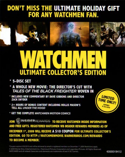 Watchmen : Le mega collector pour la fin de l’année !