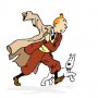 Les Aventures de Tintin - Affiche du 16/12/2007
