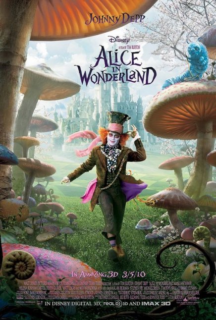 Alice au pays des merveilles : Johnny Depp s affiche Alice au pays des merveilles : Johnny Depp s affiche