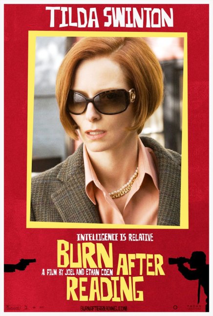 Burn Afer Reading : 5 nouveaux posters