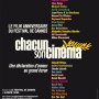 Chacun son Cinéma - Affiche du 26/09/2008