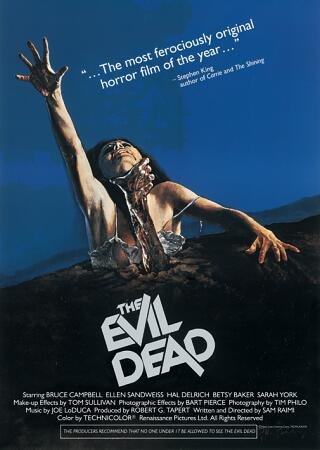 Evil Dead de Sam Raimi en Blu Ray