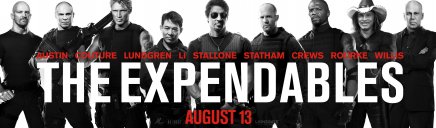 Bannière promo d'Expendables : unité spéciale de Sylvester Stallone