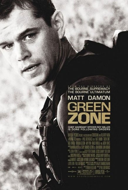 l'affiche de green zone avec Matt Damon
