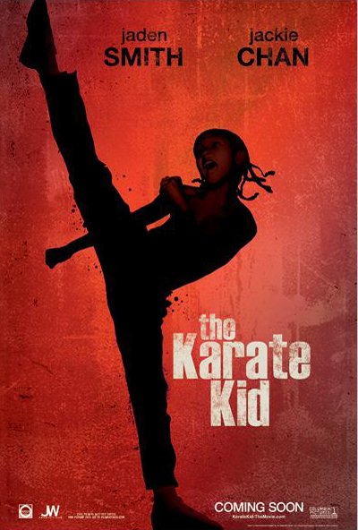 Une affiche pour le remake de Karaté Kid