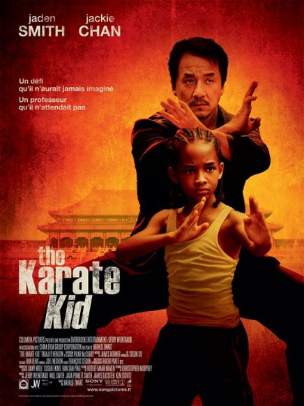 Une affiche française pour le remake de Karaté Kid