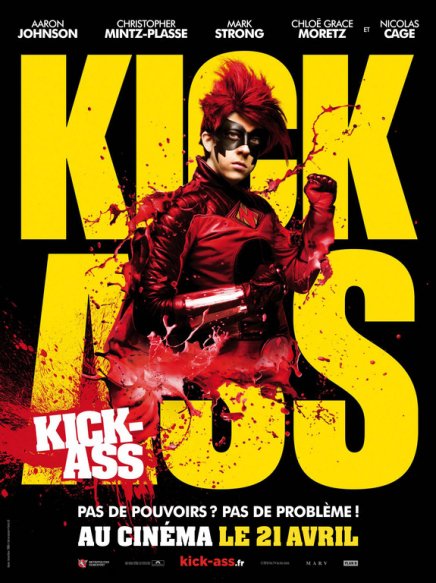 Galerie des affiches françaises de Kick-Ass de Matthew Vaughn