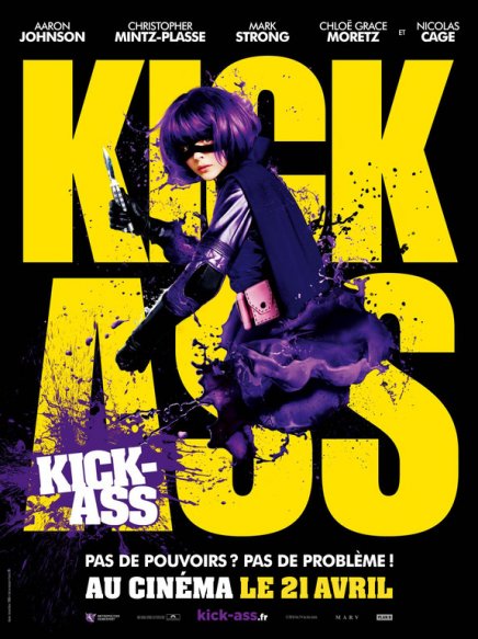 Galerie des affiches françaises de Kick-Ass de Matthew Vaughn