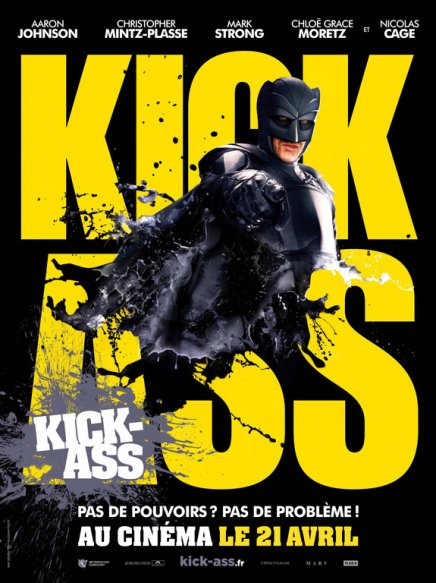 Galerie des affiches françaises de Kick-Ass de Matthew Vaughn