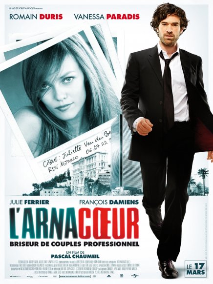 Tout sur les DVD et Blu-ray de L'Arnacoeur avec Romain Duris et Vanessa Paradis